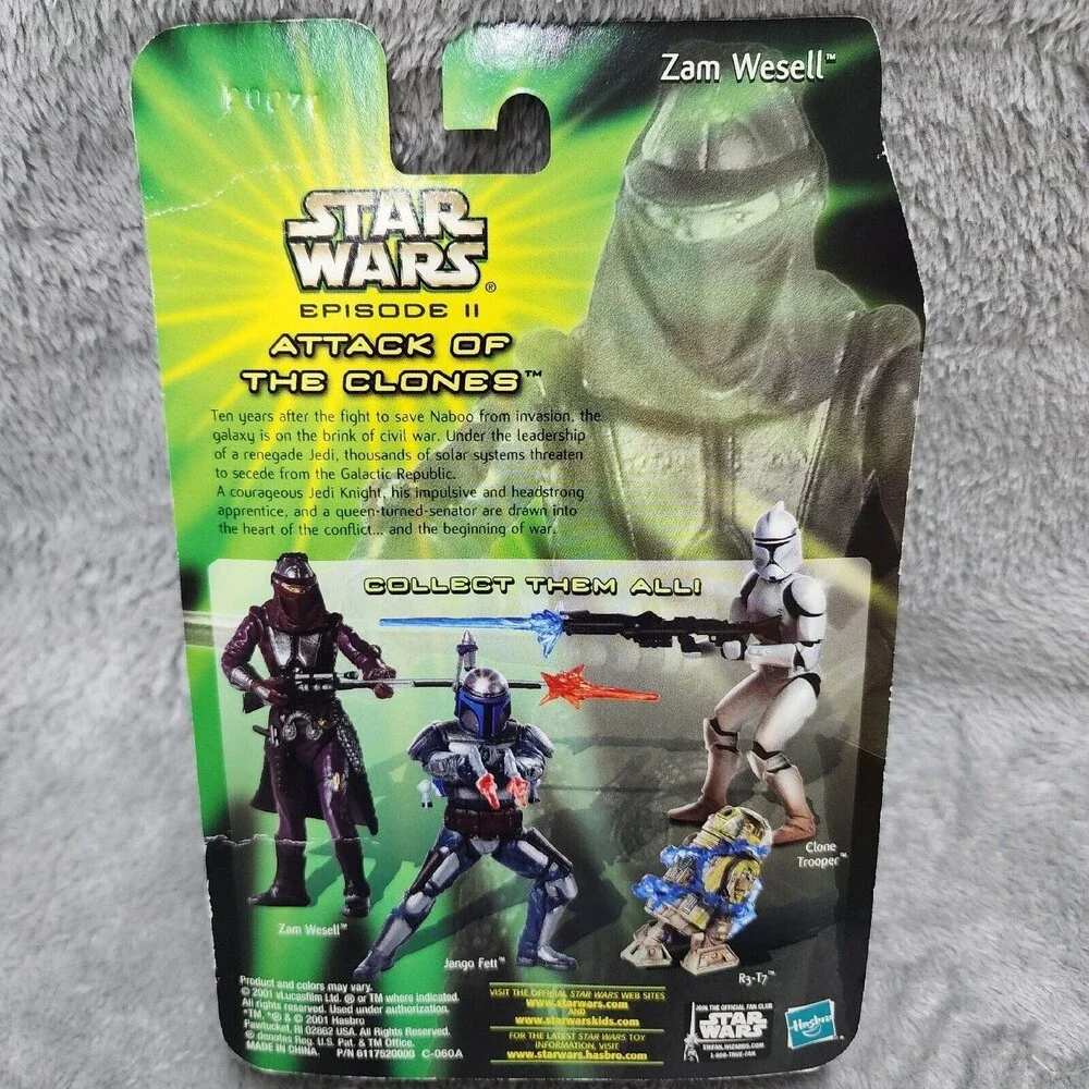 Star Wars Power of The Jedi Sneak Preview Zam Wesell Action Figure